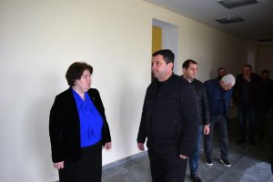 სამტრედიაში სოფელ ჩხენიშში სკოლის რეაბილიტაცია მიმდინარეობს