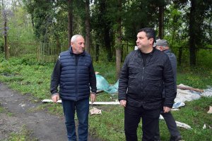 სამტრედიაში სოფელ ჩხენიშში სკოლის რეაბილიტაცია მიმდინარეობს