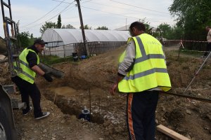 სამტრედიაში, გომის ადმინისტრაციულ ერთეულში ადგილობრივი მნიშვნელობის გზის რეაბილიტაცია მიმდინარეობს