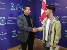 სამტრედიის მერმა გურამ შენგელიას წარმატება მიულოცა 