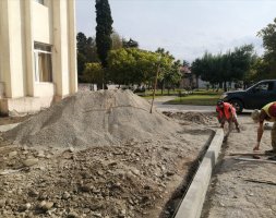 სამტრედიაში სხვადასხვა ინფრასტრუქტურული პროექტები აქტიურად მიმდინარეობს