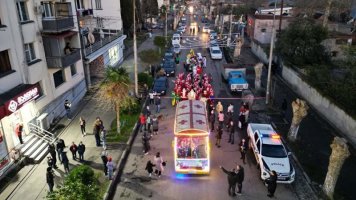 საახალწლოდ მორთული ულამაზესი სამტრედია