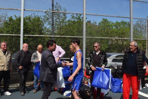 სამტრედიაში გალაკტიონის ქუჩაზე ახალი საკალათბურთო მოედანი საზეიმოდ გაიხსნა