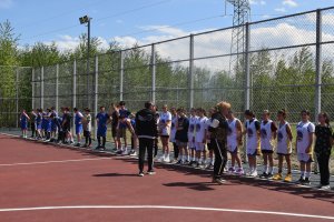 სამტრედიაში გალაკტიონის ქუჩაზე ახალი საკალათბურთო მოედანი საზეიმოდ გაიხსნა