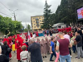 სამტრედიაში დამოუკიდებლობის დღე მასშტაბური ღონისძიებებით აღინიშნა