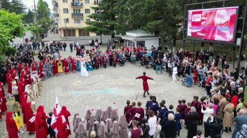 სამტრედიაში დამოუკიდებლობის დღე მასშტაბური ღონისძიებებით აღინიშნა