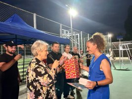 სამტრედიაში პირველად,  ჩოგბურთში მოყვარულთა შორის სამტრედიის მუნიციპალური ჩემპიონატი ჩატარდა