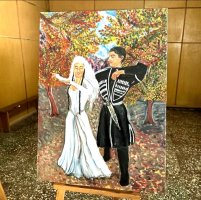 სამტრედიის მუნიციპალიტეტის მერიის მხარდაჭერით გიორგი მეშველიანის პირველი პერსონალური გამოფენა მოეწყო