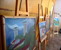 სამტრედიის მუნიციპალიტეტის მერიის მხარდაჭერით გიორგი მეშველიანის პირველი პერსონალური გამოფენა მოეწყო