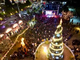სამტრედიაში მთავრობის ადმინისტრაციის ორგანიზებით საახალწლო ღონისძიებები ჩატარდა