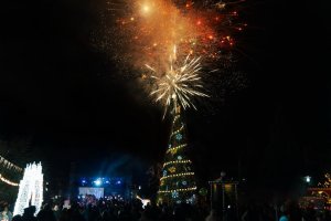 სამტრედიაში მთავრობის ადმინისტრაციის ორგანიზებით საახალწლო ღონისძიებები ჩატარდა