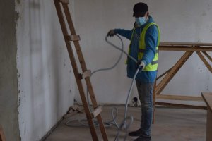 სამტრედიაში უძველესი სამუსიკო სკოლის რეაბილოტაცია მიმდინარეობს