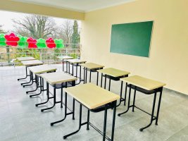 სამტრედიაში სოფელ ჩხენიშის საჯარო სკოლის რეაბილიტაცია განხორციელდა