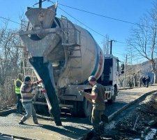 სამტრედიის სოფლებში სხვადასხვა მიმართულებით ინფრასტრუქტურა წესრიგდება 