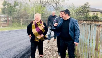 სამტრედიის ყველაზე მაღალმთიან სოფელში კაპიტალური გზა კეთდება