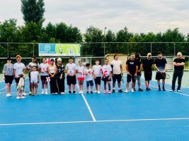 ჩოგბურთში მოყვარულთა შორის სამტრედიის მუნიციპალურმა ჩემპიონატმა სტარტი აიღო