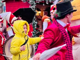 სამტრედიაში საქართველოს მთავრობის  ორგანიზებით საახალწლო ღონისძიები  ჩატარდა