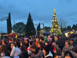 სამტრედიაში საქართველოს მთავრობის  ორგანიზებით საახალწლო ღონისძიები  ჩატარდა
