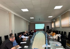 სამტრედიაში „შუა დერეფნის ქალაქების განვითარების“ სამუშაო შეხვედრა გაიმართა