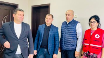 სამტრედიაში ორ უსახლკარო ოჯახს საცხოვრებელი სახლი გადაეცა