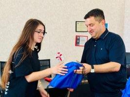 სამტრედიის გეზრბენის ჩემპიონები მსოფლიო სკოლიმპიადისკენ მიემართებიან