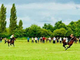 სამტრედიაში, ილორში მდებარე განახლებულ იპოდრომზე, ქართული ცხენოსნობის ზეიმი გაიმართა