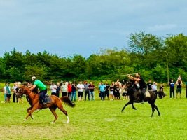 სამტრედიაში, ილორში მდებარე განახლებულ იპოდრომზე, ქართული ცხენოსნობის ზეიმი გაიმართა