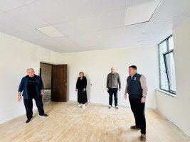 ახალი ჯანდაცვის ცენტრის მშენებლიბა დასრულების ეტაპზეა