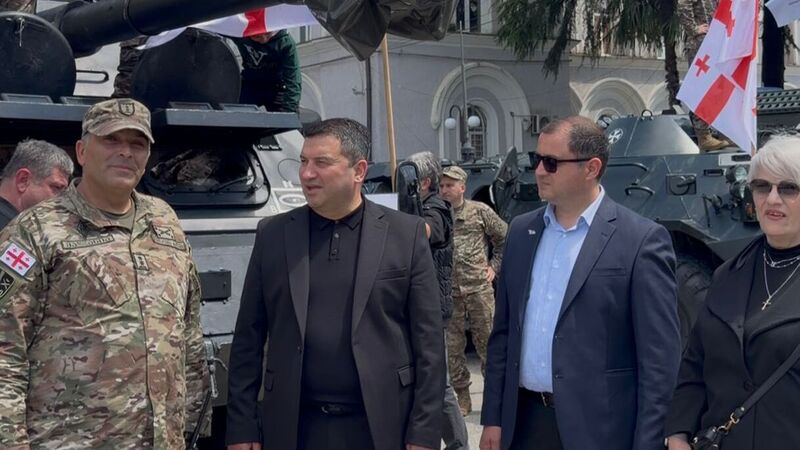 საქართველოს დამოუკიდებლობის დღესთან დაკავშირებით, სამტრედიაში სხვადასხვა ღონისძიება გაიმართა