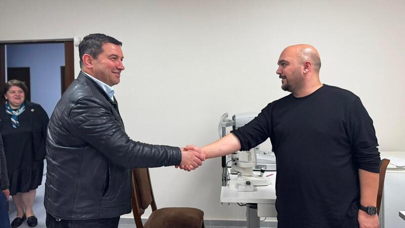 სამტრედიის საზოგადოებრივი ჯანდაცვის ცენტრში უფასო ოფთალმოლოგიური გამოკვლევები გაიმართა
