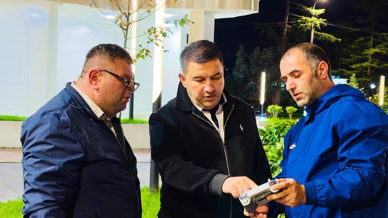 სამტრედიაში სანიაღვრე ინფრასტრუქტურის მოწესრიგება გრძელდება
