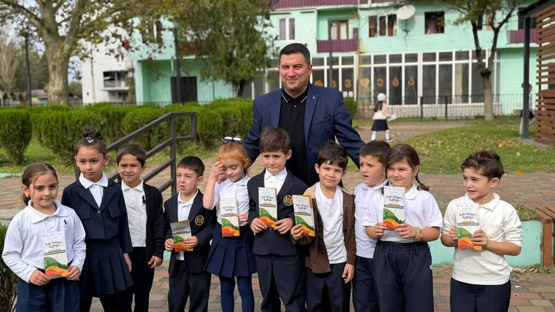 სამტრედია ქვეყნის მასშტაბით მიმდინარე გარემოსდაცვით ინიციატივას „ჩემი პირველი ნერგი“ შეუერთდა
