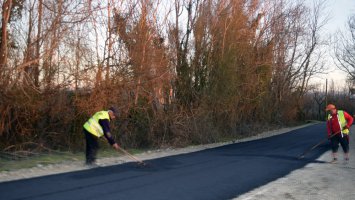 სამტრედიაში ადგილობრივი მნიშვნელობის გზები რეაბილიტაცია მიმდინარეობს