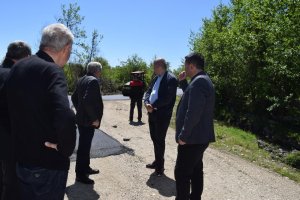 სოფელ ხიბლარის ქალაქთან დამაკავშირებელი გზა დაიგო