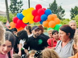 სამტრედიაში შშმ ბავშვებს ბავშვთა დაცვის საერთაშორისო დღე მიულოცეს 