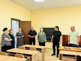 სამტრედიის მრავალწლიანი ტრადიციების მქონე მე-2  სამუსიკო სკოლის რეაბილიტაცია დასრულების ეტაპზეა  