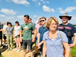 სამტრედიაში გოტინგენის უნივერსიტეტის პროფესორები და სტუდენტები ექსპედიციით იმყოფებოდნენ