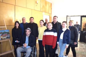 სამტრედიის მუნიციპალიტეტის მერიის მხარდაჭერით გიორგი მეშველიანის პირველი პერსონალური გამოფენა მოეწყო