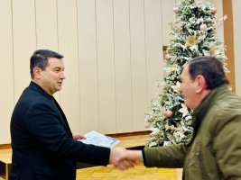 სამტრედიაში სხვადასხვა სფეროში მოღვაწე წარმატებული ადამიანები დააჯილდოვეს