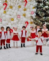 სამტრედიაში საბავშვო ბაღებში აღსაზრდელებს საახალწლო საჩუქრები დაურიგდათ