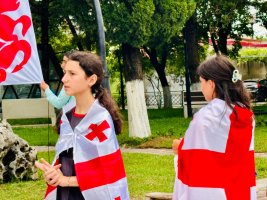 დამოუკიდებელი საქართველოს ისტორიაში,  ევროპის ჩემპიონატზე, პირველი ქართული გოლი გავიდა