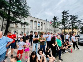 დამოუკიდებელი საქართველოს ისტორიაში,  ევროპის ჩემპიონატზე, პირველი ქართული გოლი გავიდა