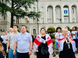 დამოუკიდებელი საქართველოს ისტორიაში,  ევროპის ჩემპიონატზე, პირველი ქართული გოლი გავიდა