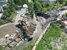 სამტრედიის მუნიციპალიტეტში, სახიდე გადასასვლელების სარეაბილიტაციო სამუშაოები მიმდინარეობს