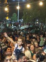 სამტრედიაში ახალი სასწავლო წლის დაწყებასთან დაკავშირებით, ჯგუფ „ურსას” კონცერტი გაიმართა