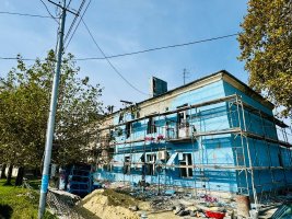 სამტრედიაში მრავალბინიანი კორპუსების  რეაბილიტაცია მიმდინარეობს