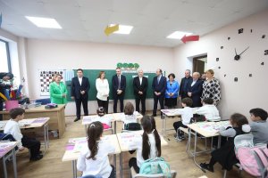 სამტრედიაში ახლად რეაბილიტირებული პირველი საჯარო სკოლა გაიხსნა