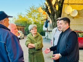 სტიქიით დაზიანებული ინფრასტრუქტურის აღდგენა მიმდინარეობს