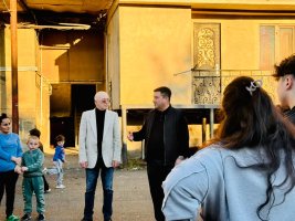 სტიქიით დაზიანებული ინფრასტრუქტურის აღდგენა მიმდინარეობს