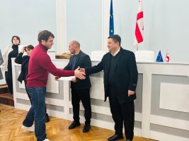 სამტრედიაში სხვადასხვა სფეროში მოღვაწე წარმატებული ადამიანები დააჯილდოეს